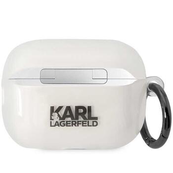 Karl Lagerfeld KLAP2HNIKTCT Ikonik Karl Lagerfeld Защитный чехол для Airpods Pro 2 (2022/2023) / прозрачный (KLAP2HNIKTCT)