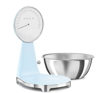 Smeg KSF01PBWW Analog and Digital Кухонные весы Pastel Blue (KSF01PBWW)