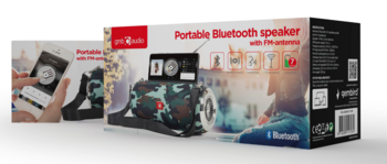 Gembird SPK-BT-17-CM Bluetooth Skaļrunis ar Antenu (SPK-BT-17-CM)