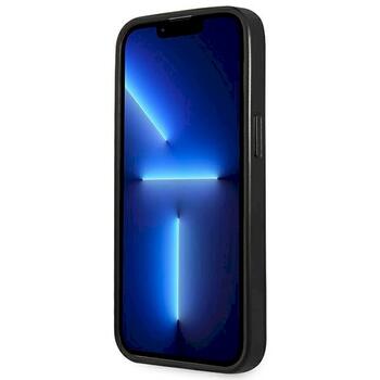 Guess GUHCP14XPSATLG Saffiano Triangle Logo Защитный чехол для iPhone 14 Pro Max 6,7