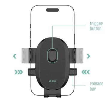 iPeax Clip 2 Aвтомобильный держатель для смартфона (90010145)