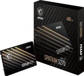 MSI Spatium S270 Cietais disks 480GB (S78-440E350-P83)