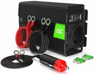 Green Cell Car Power Inverter Converter 12V to 230V / 300W / 600W Modified Sine Wave (INV01DE)