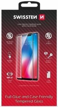 Swissten Full Face Tempered Glass Защитное стекло для экрана Apple iPhone 16e / iPhone 17e (54501876)