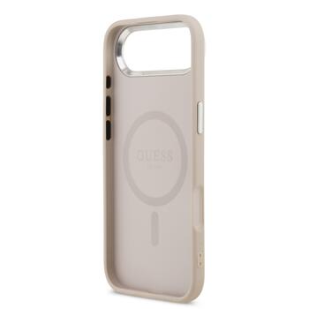 Guess PU Saffiano MagSafe Case Чехол для Apple iPhone 17 Air (GUHMP17MPSAREGSP)