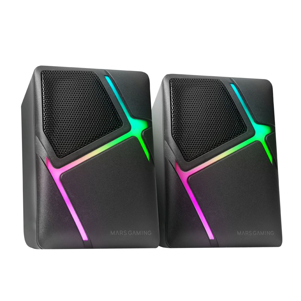 Mars Gaming MSH Проводные акустические колонки 10W / чёрные (MSH)