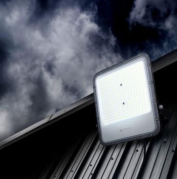 Forever Light Floodlight LED PROXIM+ LED Прожектор с датчиком движения 50W / 4000K / 7500lm / IP65 / 150lm/W (RTV200088)