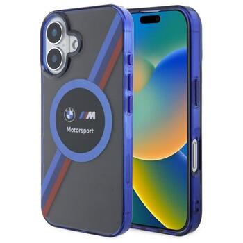 BMW Motorsport IML Circle MagSafe Aizsargapvalks Priekš Apple iPhone 16 (BMHMP16S23HTPUK)