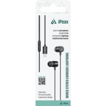 iPeax 90010134 Проводные наушники Lightning (90010134)