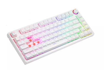 Savio Phenix WHITE GAT RED Bluetooth Игровая Kлавиатура (5901986049289)