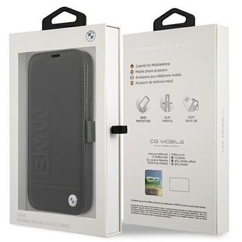 BMW BMFLBKP13SSLLBK Чехол-Книжка для Apple iPhone 13 Mini (BMFLBKP13SSLLBK)