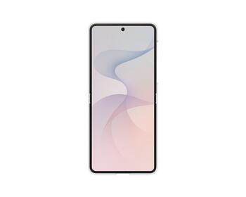 Samsung EF-EF776CWE Silicone Magnetic Cover with Ring Защитный чехол для Galaxy Z Flip 8 / белый (EF-EF776CWEGWW)