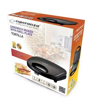 Esperanza Tortilla Sviestmaižu tosteris (EKT009)