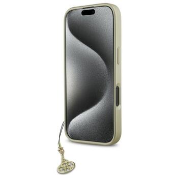 Guess GUHCP16XGF4GGR Hardcase 4G Charms Collection Aizsargapvalks priekš iPhone 16 Pro Max 6.9