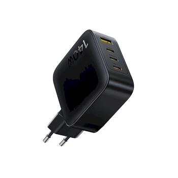 Baseus EnerFill FH11 GaN Fast Desktop Charger Сетевое зарядное устройство 140W / космический чёрный (E0121J00)