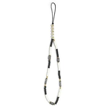 Guess pendant GUSTBCKH Ремешок на шею для телефонов Heishi Beads / чёрный-белый (GUSTBCKH)