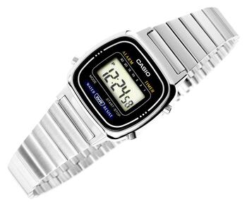 Casio LA670WD-1DF Sieviešu pulkstenis (LA670WD-1DF)