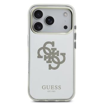 Guess PC/TPU Mirror 4G Glitter Logo MagSafe Case Чехол для Apple iPhone 17 Pro (GUHMP17LHMR4GDG)