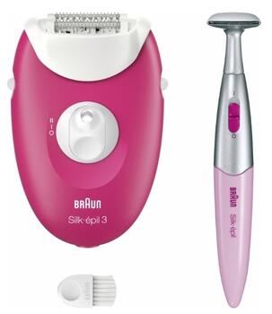 Braun Silk-épil 3 3-202 Эпилятор Розовый (SE3-202)