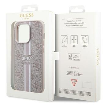 Guess GUHMP15LP4RPSP Hardcase 4G Printed Stripes MagSafe Защитный чехол для iPhone 15 Pro 6.1