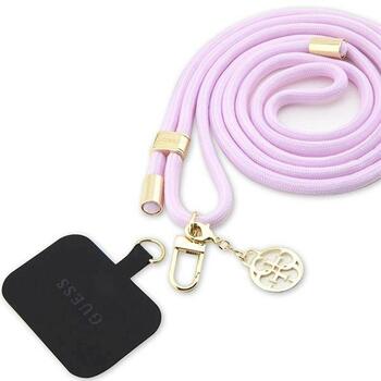 Guess GUOUCNMG4EU Universal CBDY Cord strap Ремешок на шею для телефонов lilac Nylon 4G Metal Charm (GUOUCNMG4EU)