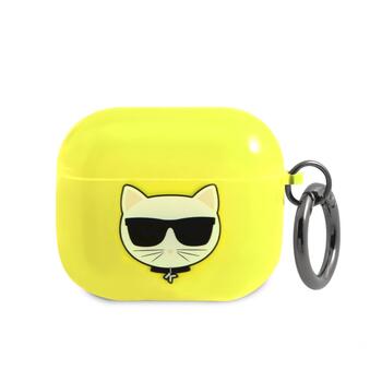 Karl Lagerfeld KLA3UCHFY Защитный чехол для AirPods 3 / жёлтый (KLA3UCHFY)