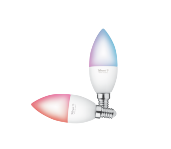 Trust Smart WiFi LED Candle E14 Белая и цветная (двойная упаковка) светодиодная лампа (71293)