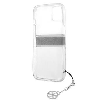 Guess GUHCP13SKB4GGR Hardcase 4G Aizsargapvalks priekš iPhone 13 mini 5,4