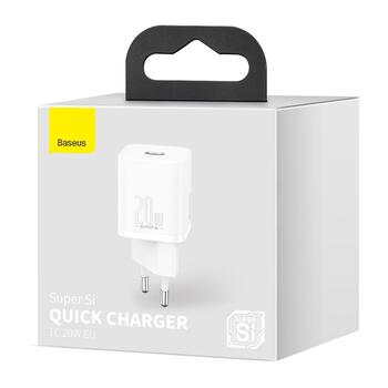 Baseus Super Si Lādētājs PD 20W USB-C (CCSUP-B02)
