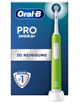 Oral-B Pro Elektriskā zobu birste Junior Green (8006540743027)
