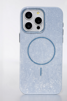 Mocco Glitter Thin Mag Back Case Защитный Чехол для Apple iPhone 17 Air (MO-GLI-IP-17AIR-BL)