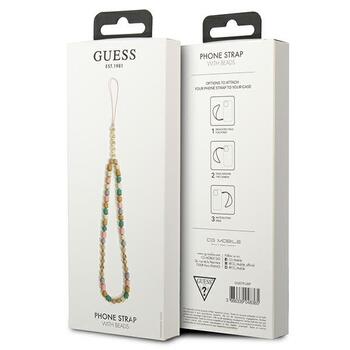 Guess Phone Strap GUSTFLWP Ремешок для телефона Heishi Beads / розовый (GUSTFLWP)