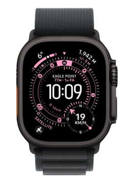 Apple Watch Ultra 3 Умные часы 49 mm / Black Titanium / Black Alpine Loop M (MF0V4QFA)