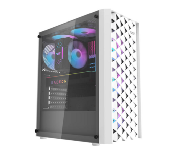 Darkflash DK351 Компьютерный Корпус + Вентиляторы 4шт. (DK351-WH)
