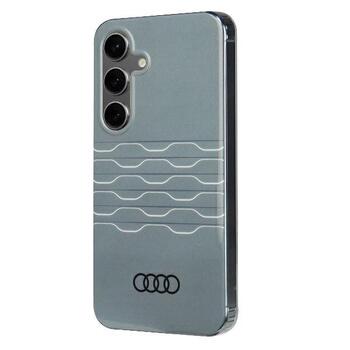 Audi IML Geometric Pattern Чехол для Samsung Galaxy S24 (AU-IMLS24-A6/D3-GY)