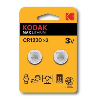 Kodak Lithium CR1220 / 3V Батарея (2шт.) (CR1220-2BL)