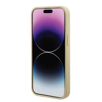 Guess Saffiano MagSafe Back Case Aizsargapvalks Priekš Apple iPhone 15 Plus (GUHMP15MPSAHMCB)