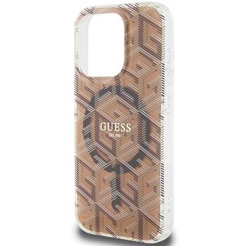 Guess GUHMP15LHGCUSTGW Hardcase IML GCube MagSafe Защитный чехол для iPhone 15 Pro 6.1