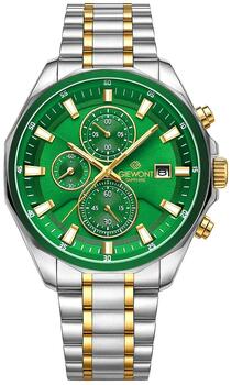 Giewont Chronograph Sapphire Vīriešu pulkstenis / sudrabaini zaļš (GW7290-B7)
