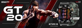 Smartwatch Gravity GT20-6 Смарт-часы / чёрный (GT20-6)
