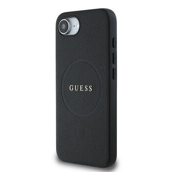 Guess PU Grained Classic Logo MagSafe Case Чехол для Apple iPhone 16e (GUHMPSE4PGHSMMK)