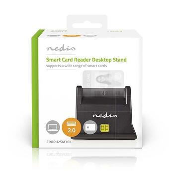 Nedis CRDRU2SM3BK Считыватель для ID Карт (CRDRU2SM3BK)