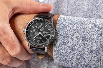 Giewont Мужские часы Chronograph Sapphire / чёрный (GW3520-A4)