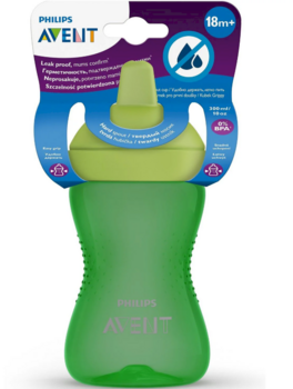 Philips Avent My Grippy SCF804/03 Dzeramā pudele 300 ml / Zaļa (SCF804/03)