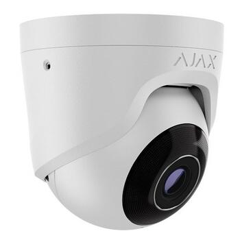 AJAX TurretCam 8MP IP камера 2.8 мм / IP65 / IK08 (белая) (AX000616)