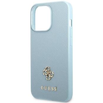 Guess GUHCP13XPS4MB Saffiano 4G Small Metal Logo Защитный чехол для iPhone 13 Pro Max 6,7