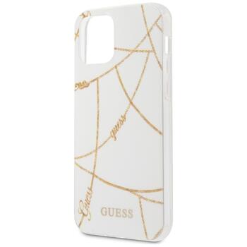 Guess GUHCP12SPCUCHWH Gold Chain Collection Защитный чехол для iPhone 12 mini 5,4