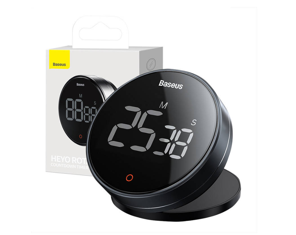 Baseus Heyo Pro Dark Atpakaļskaitīšanas Taimeris (FMDS000013)
