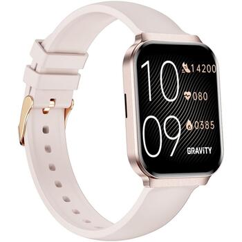 Smartwatch Gravity Смарт-часы с 2 ремешками GT44-3 / розовый (GT44-3)
