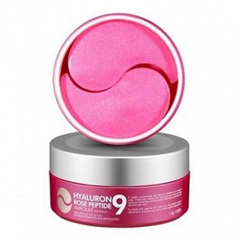 MEDI-PEEL Hyaluron Rose Peptide 9 Ampoule Eye Patch 60 pcs Патчи для глаз (8809409343631)
